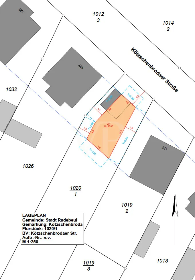 Grundstücksplan