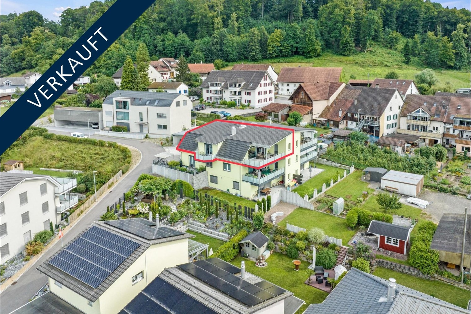 Exklusive Dachwohnung mit traumhaftem Ausblick