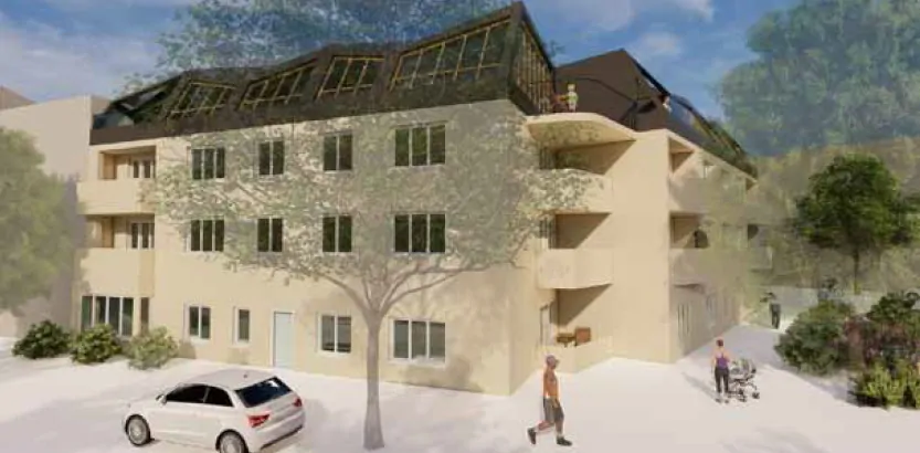 Visualisierung Dachausba