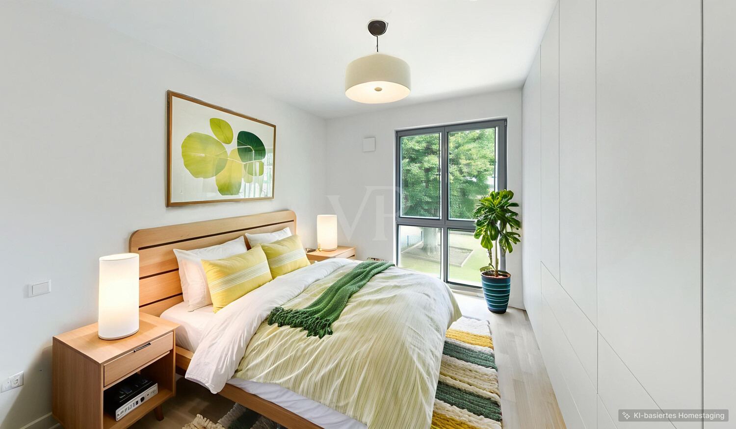 Schlafzimmer visualisiert