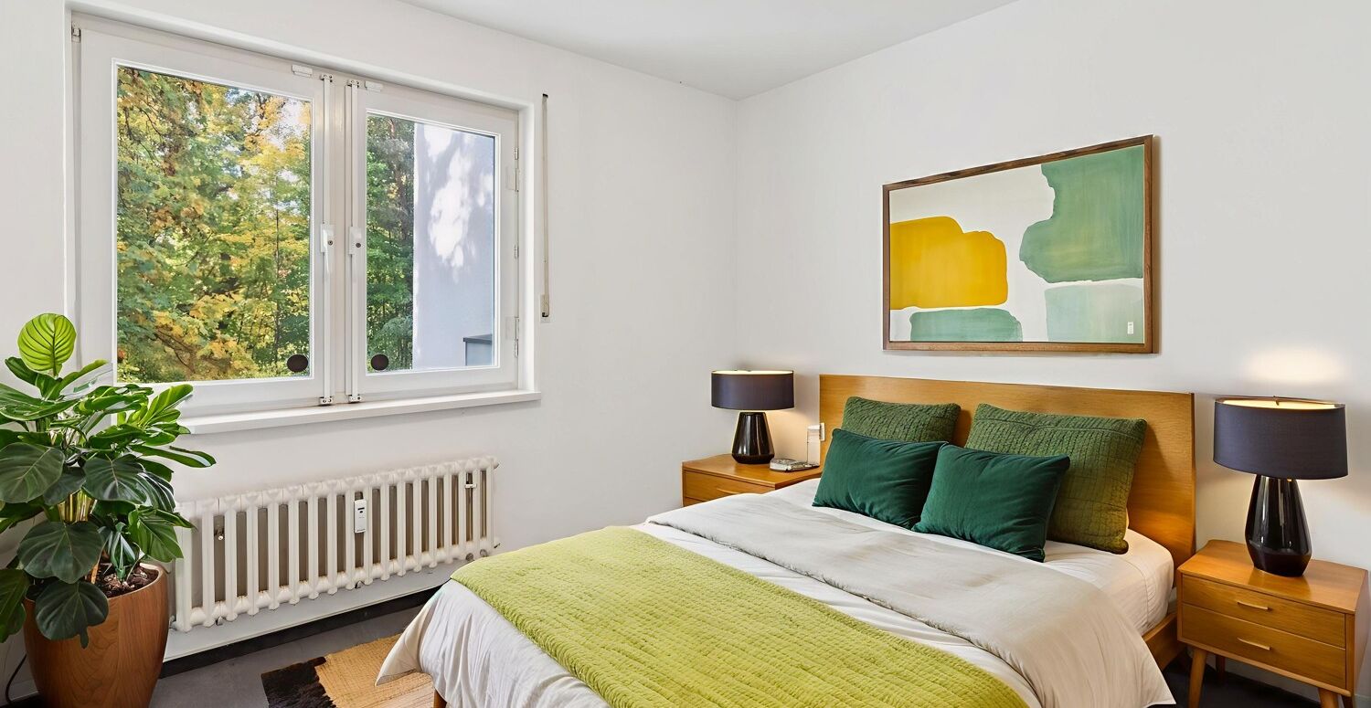 Schlafzimmer visualisiert