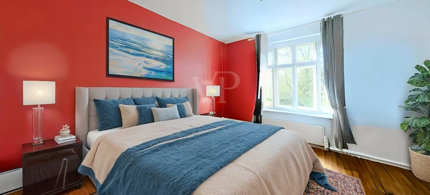 Schlafzimmer Obergeschoss visualisiert