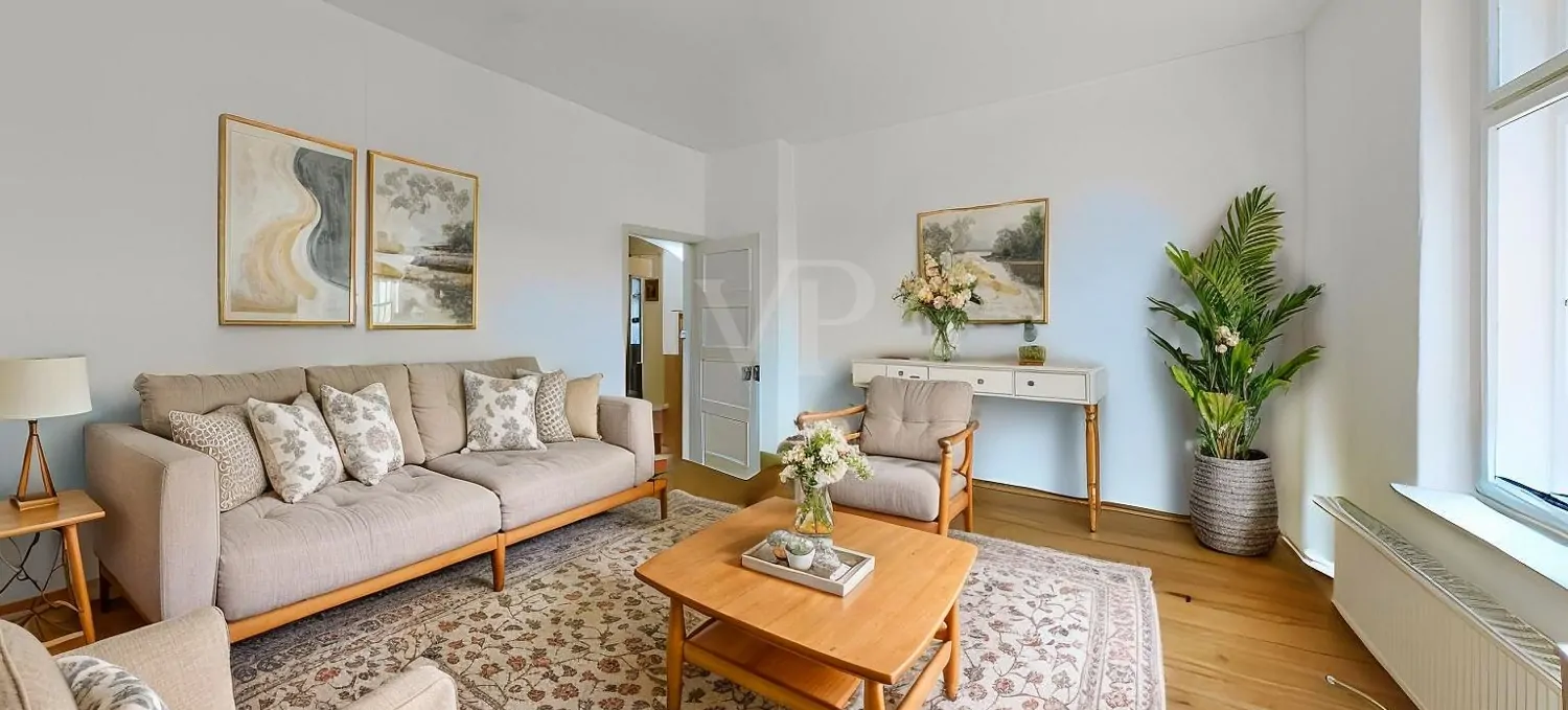 Wohnzimmer Obergeschoss visualisiert