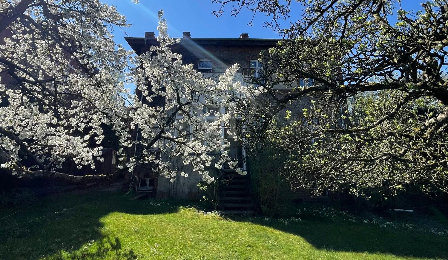 Rückansicht Haus
