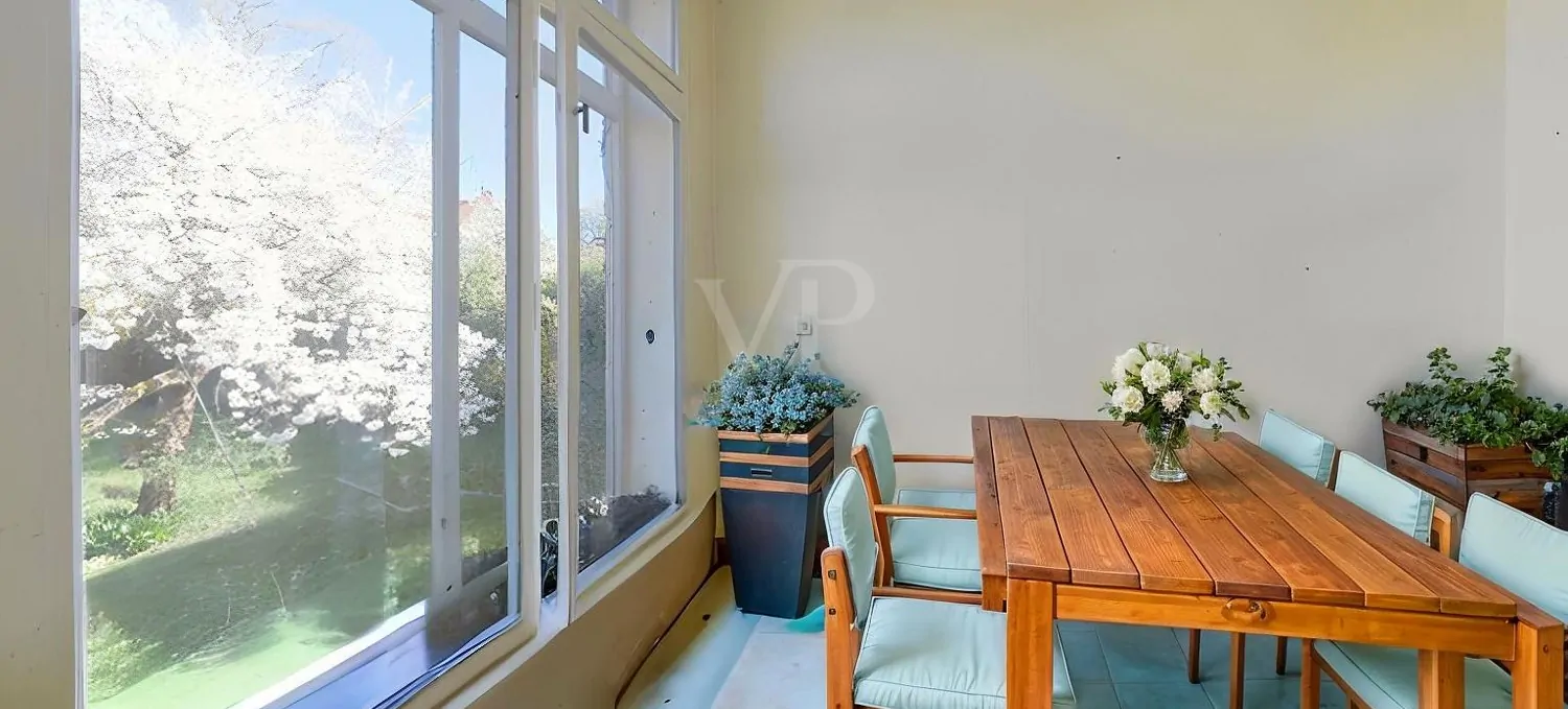 Wintergarten visualisiert