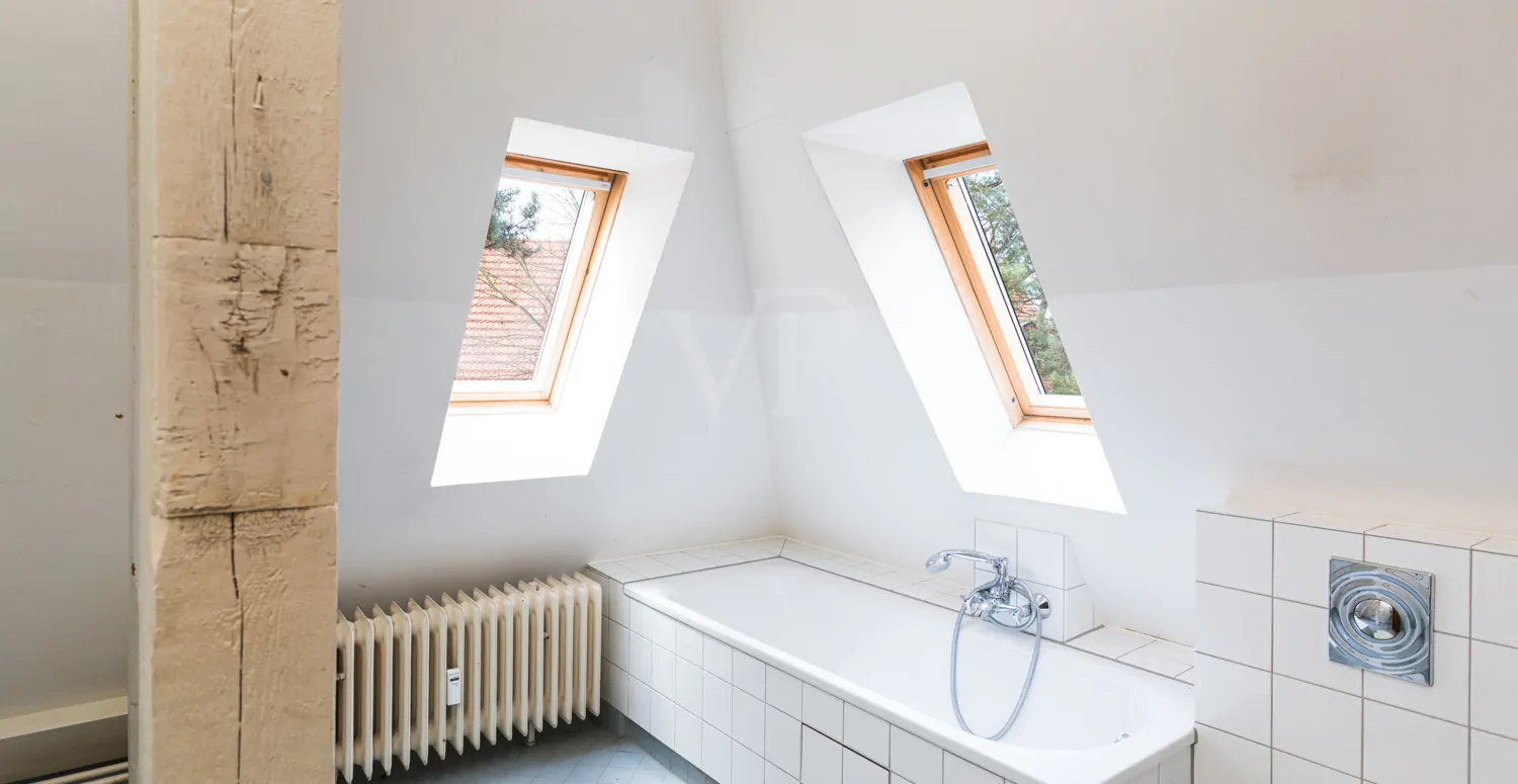 Badezimmer Dachgeschoss