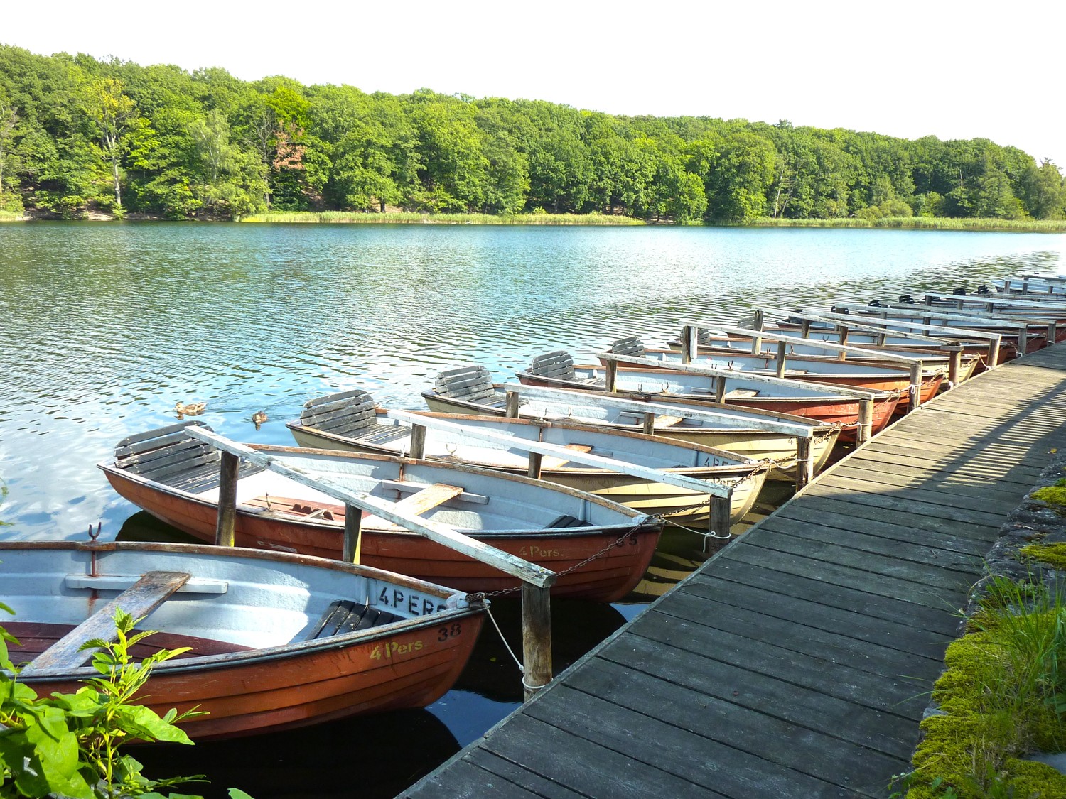 Ruderbootverleih am Schlachtensee