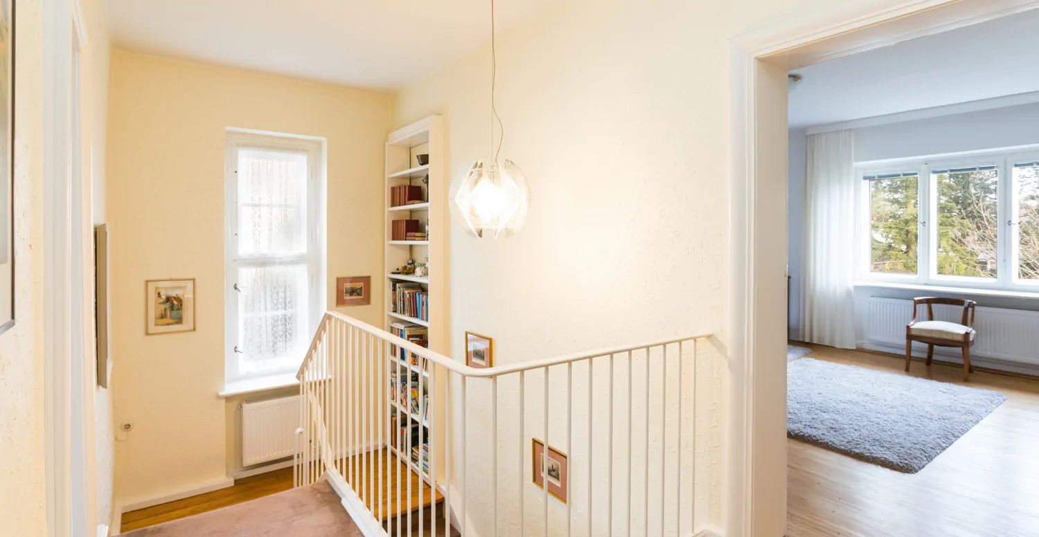 Galerie mit Zwischenetage