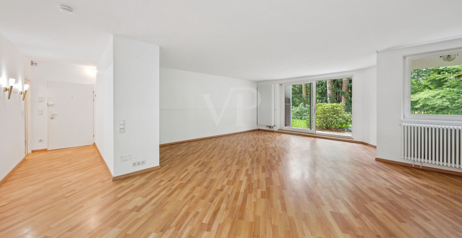 Flur und Wohnzimmer