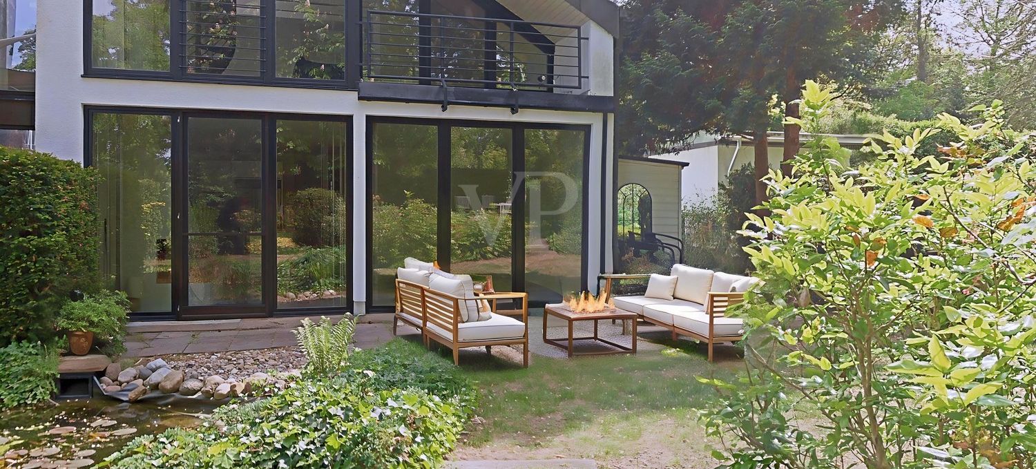 Terrasse vor dem Wohnzimmer