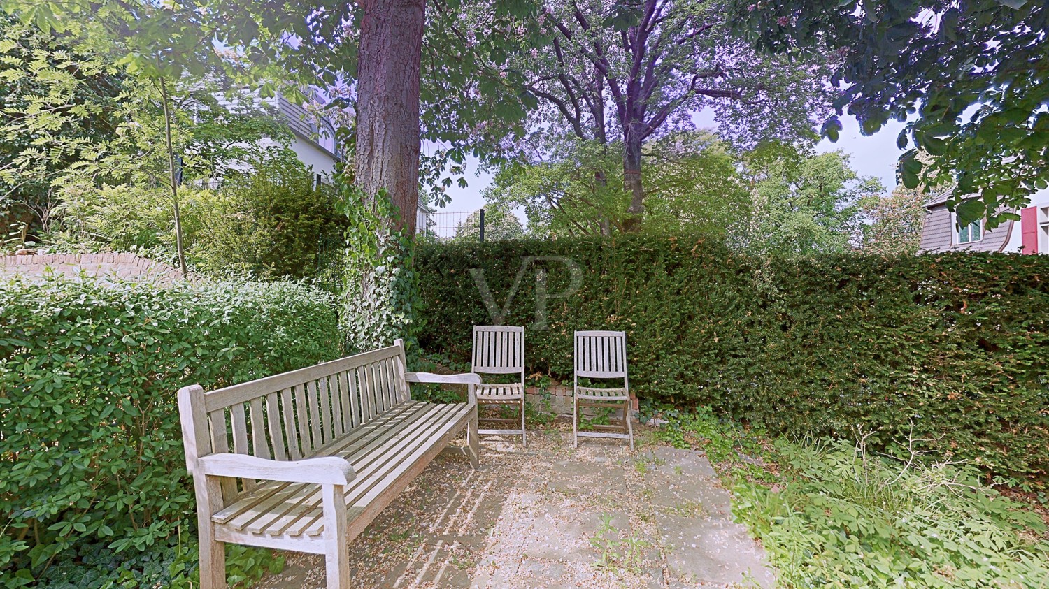 Terrasse im Garten