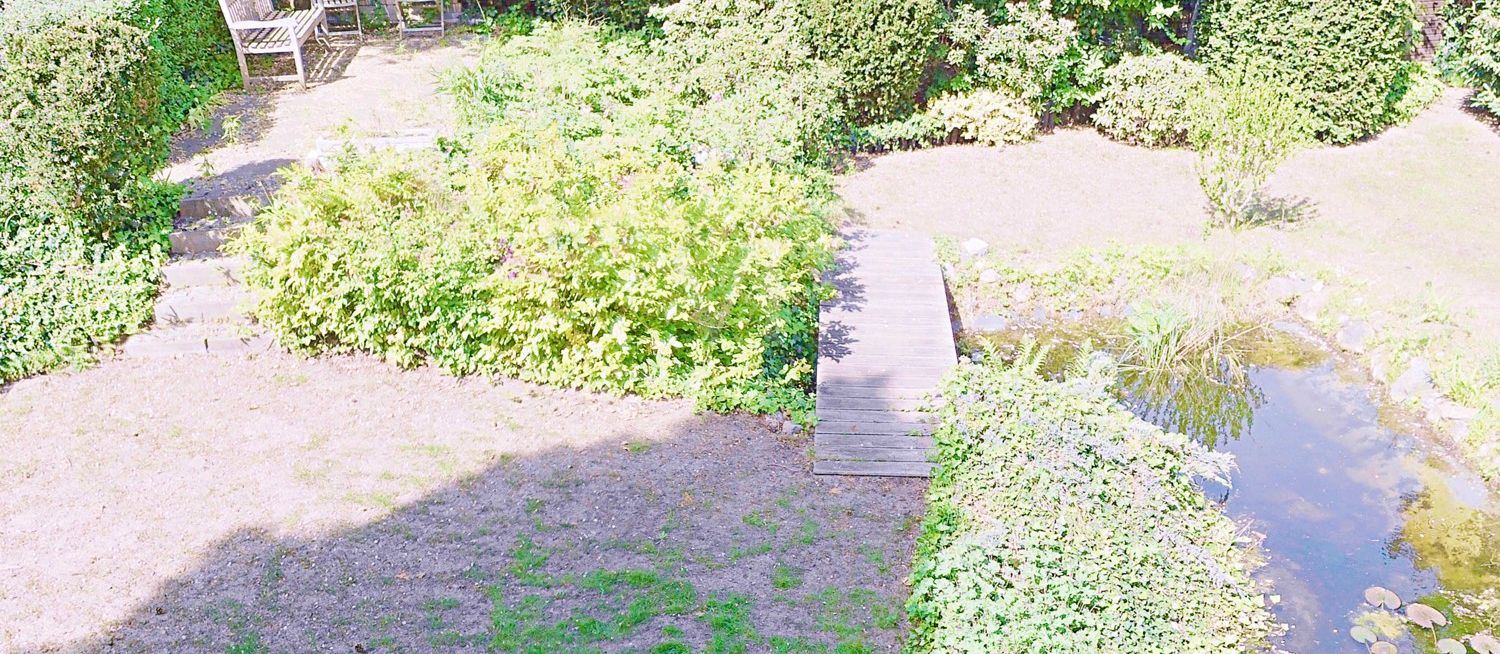 Blick vom Balkon