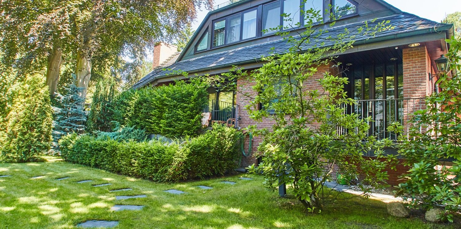 Blick vom Garten