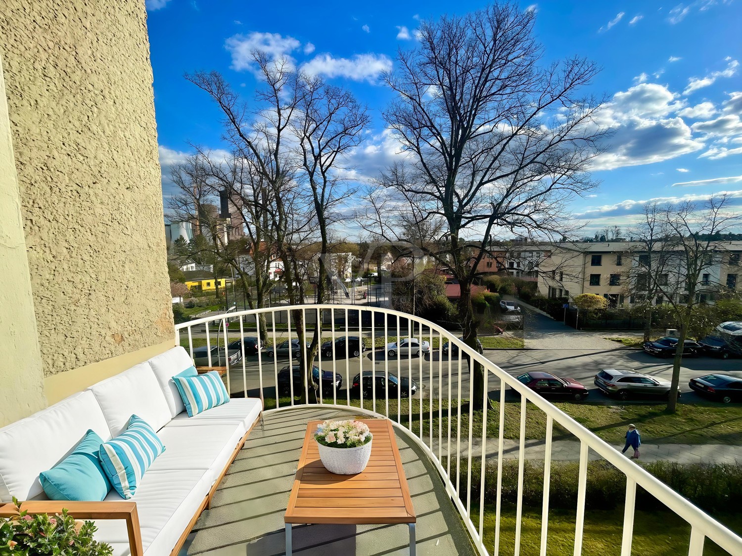 Balkon visualisiert