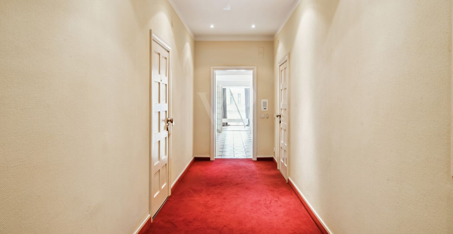 Flur zum Appartement