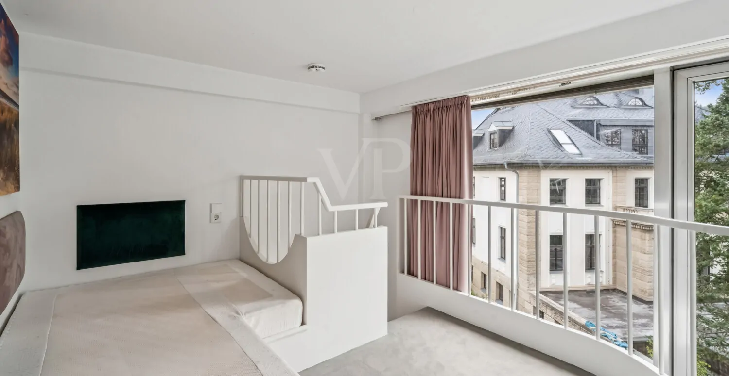 Gästebereich auf Zwischenebene