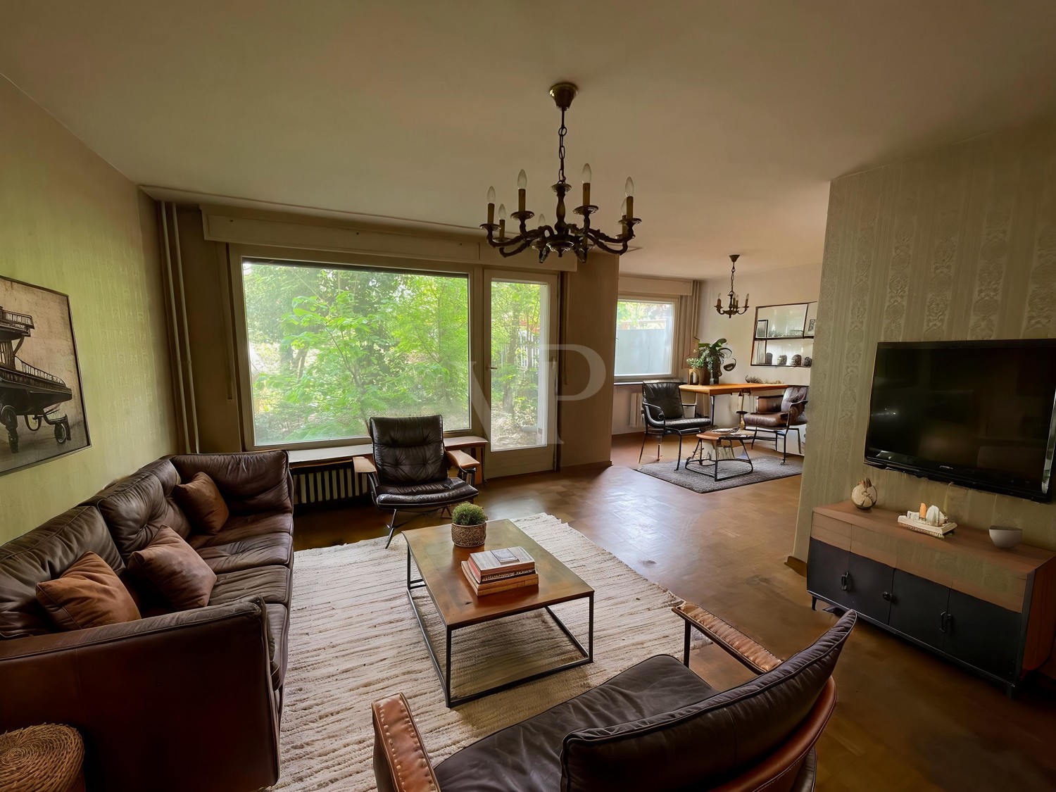Wohnzimmer visualisiert