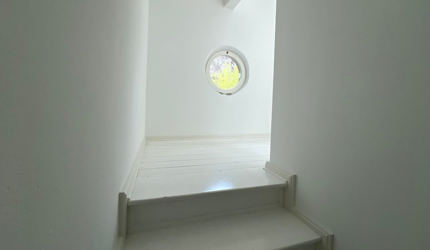 Treppe ins Dachgeschoss