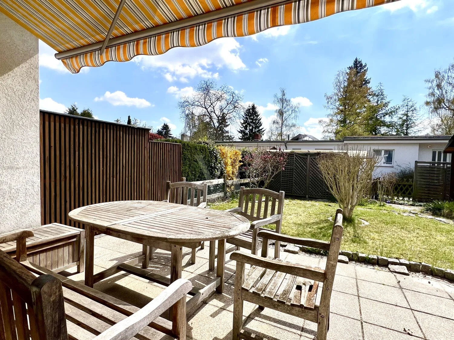 Sonnige Südterrasse
