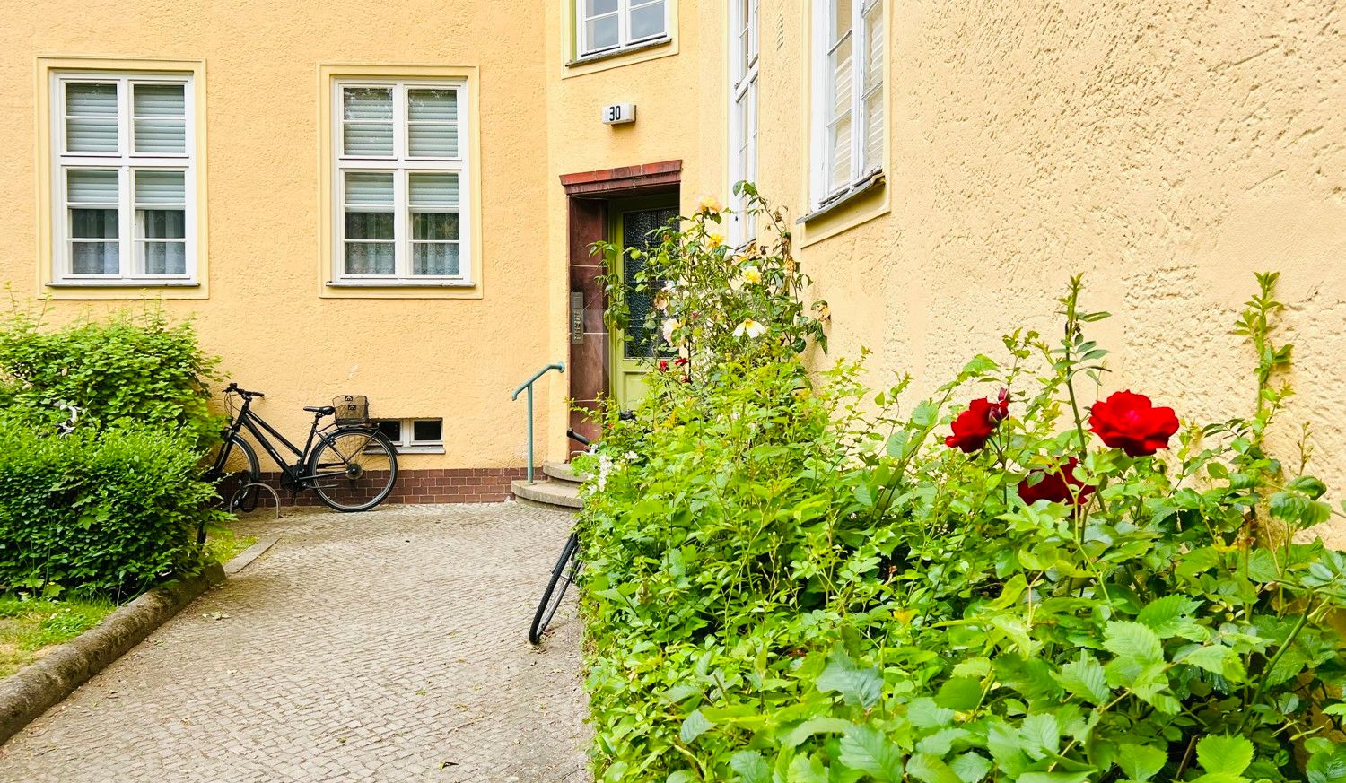 Der Hauseingang