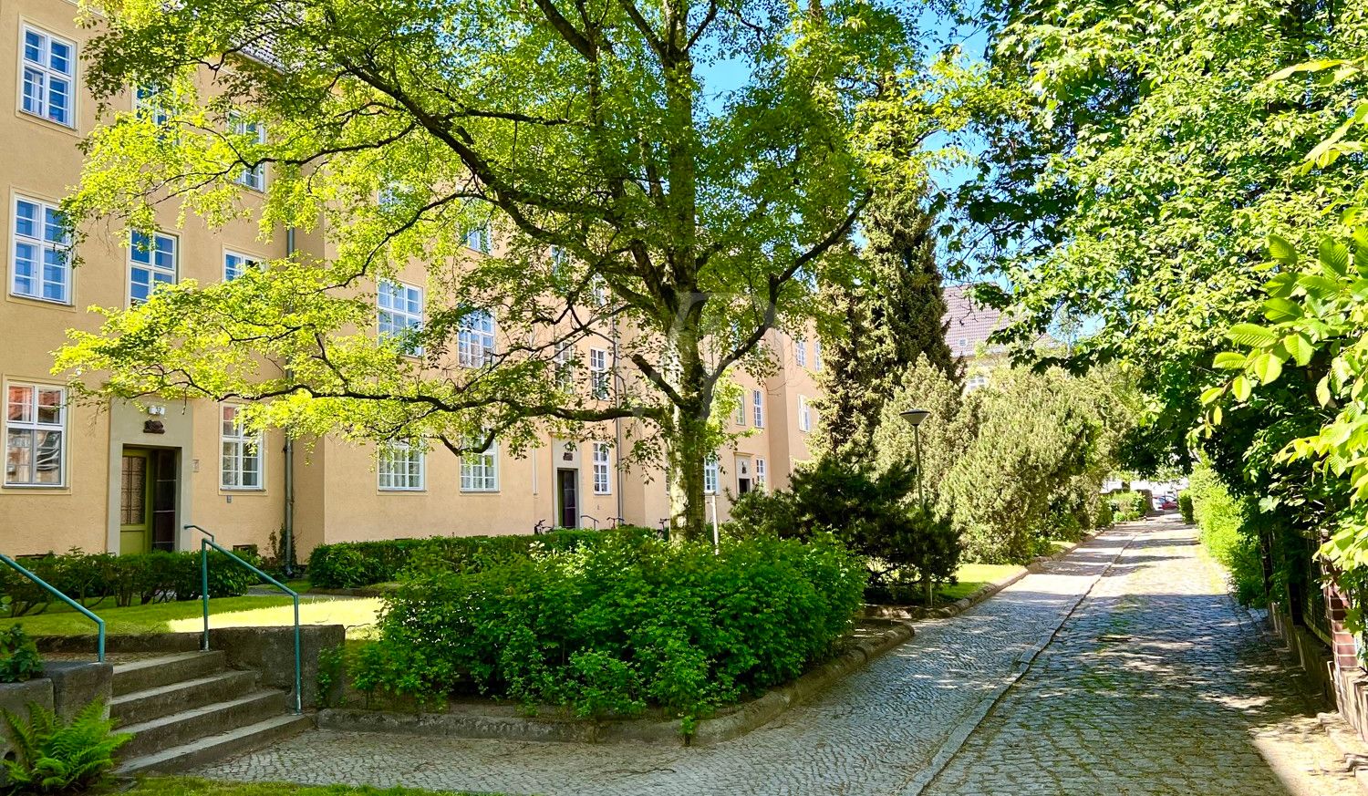 Die Wohnanlage
