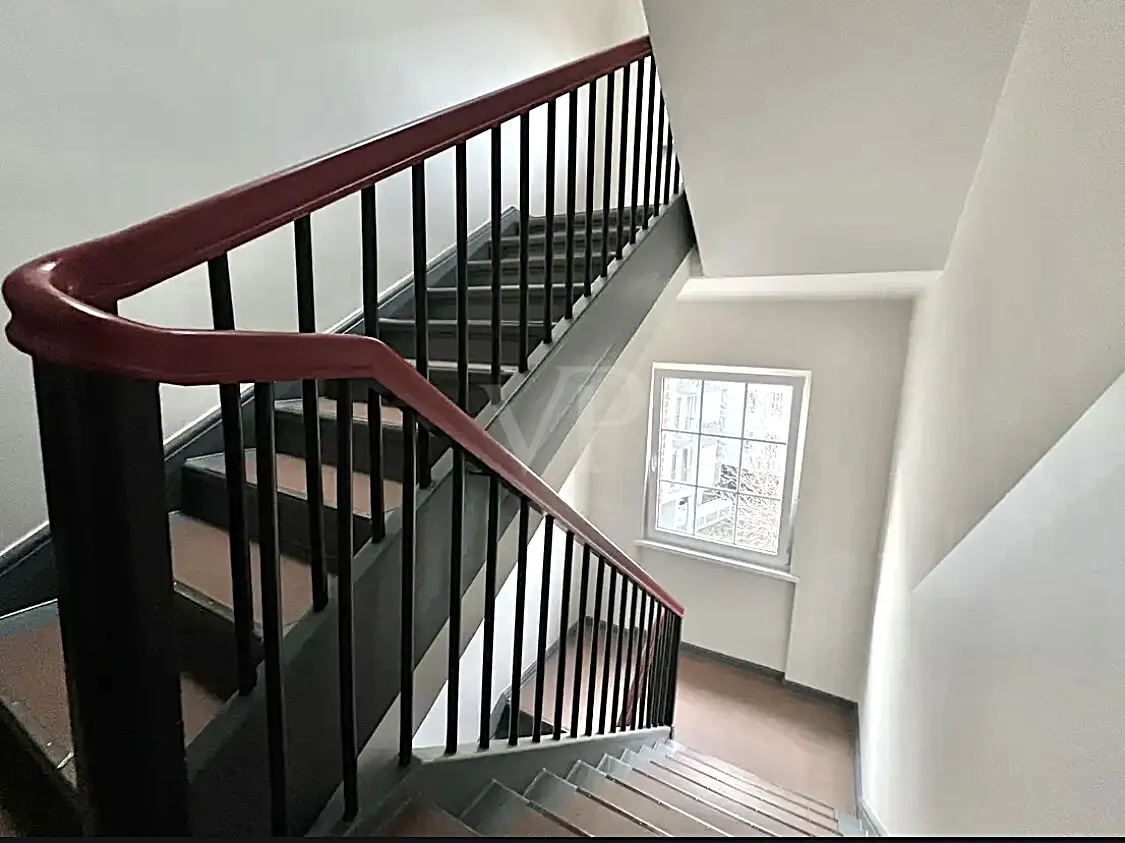 Blick ins Treppenhaus