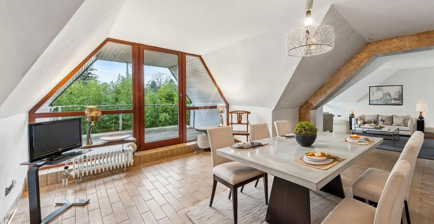 Esszimmer visualisiert