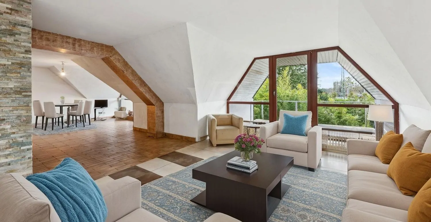 Wohnzimmer visualisiert