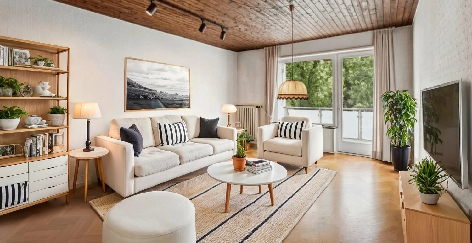 Visualisierung Wohnzimmer