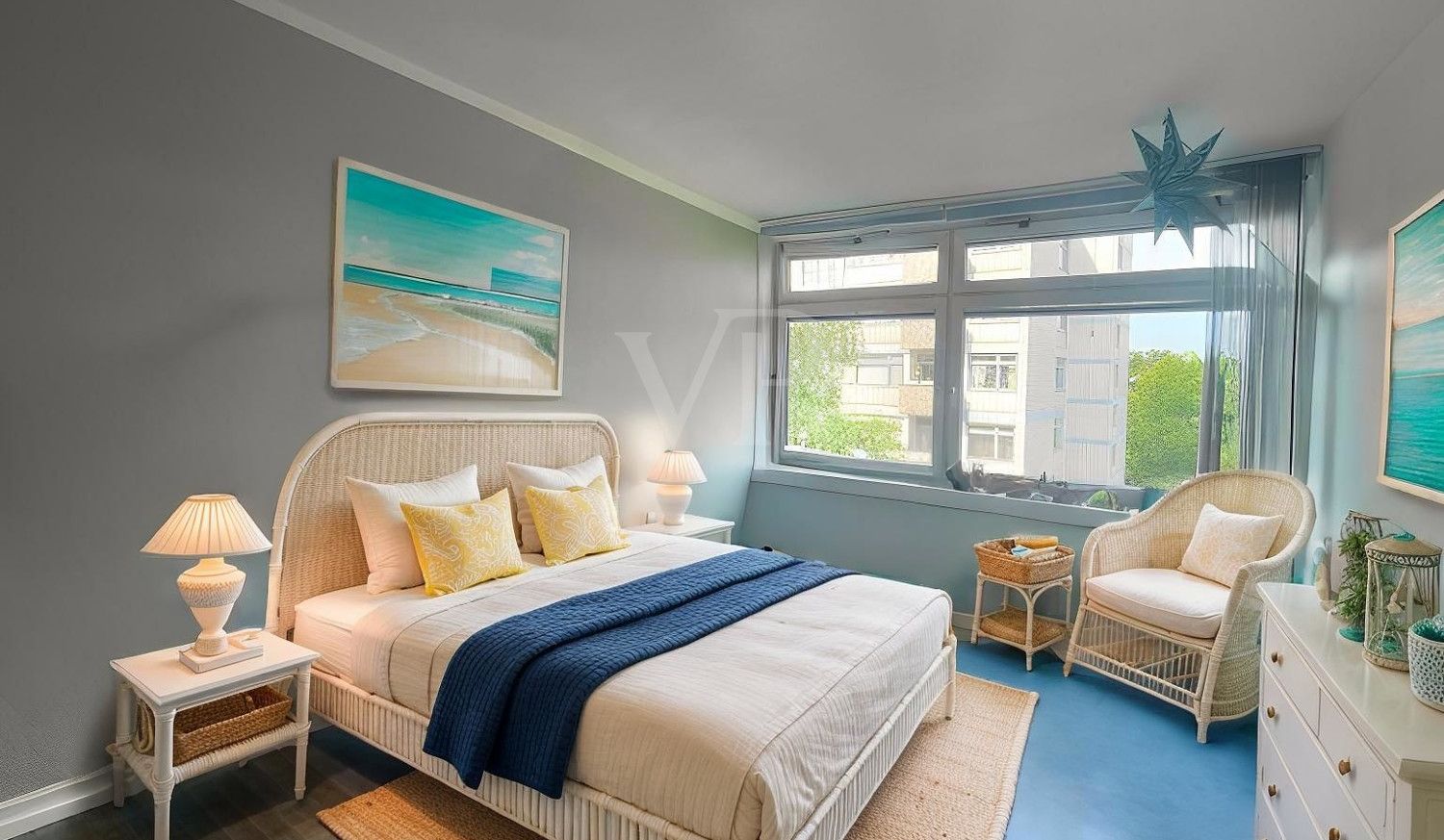 Schlafzimmer 2 visualisiert