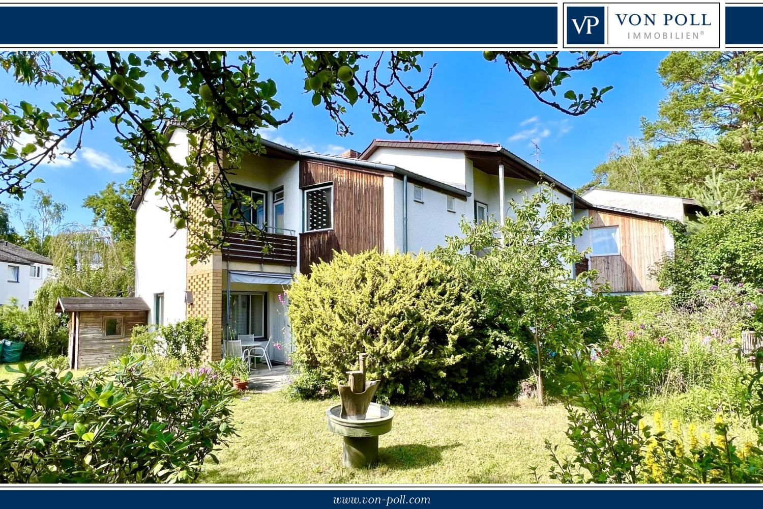 Modernes Design mit Bootssteg - Stylisches Reihenendhaus am kleinen Wannsee