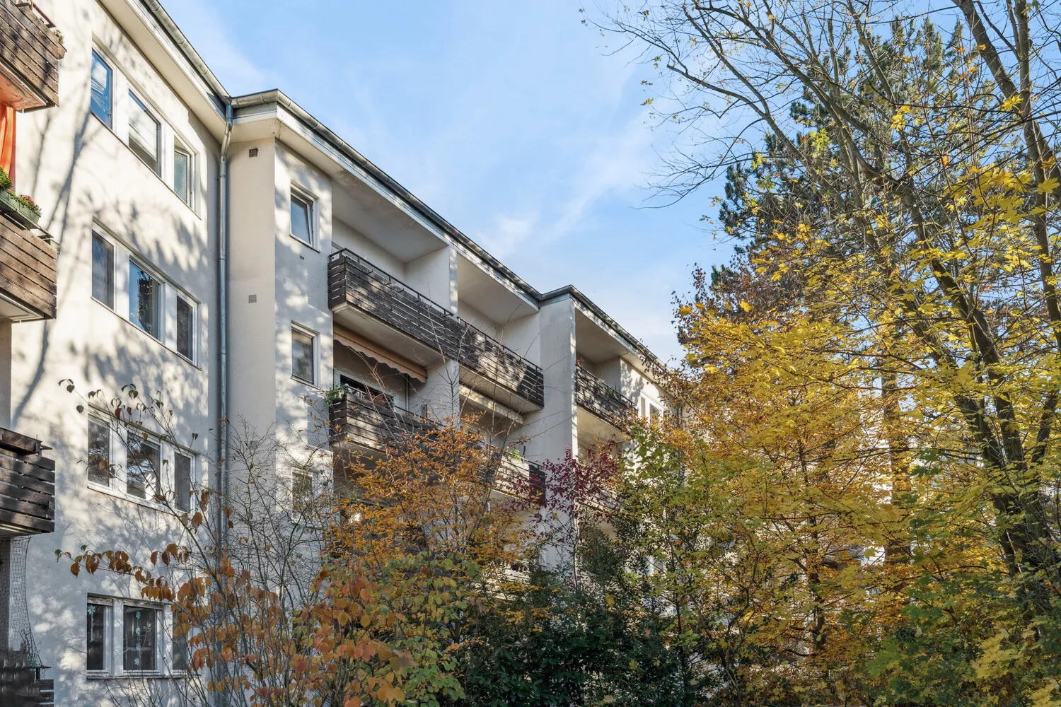 rückwärtige Ansicht