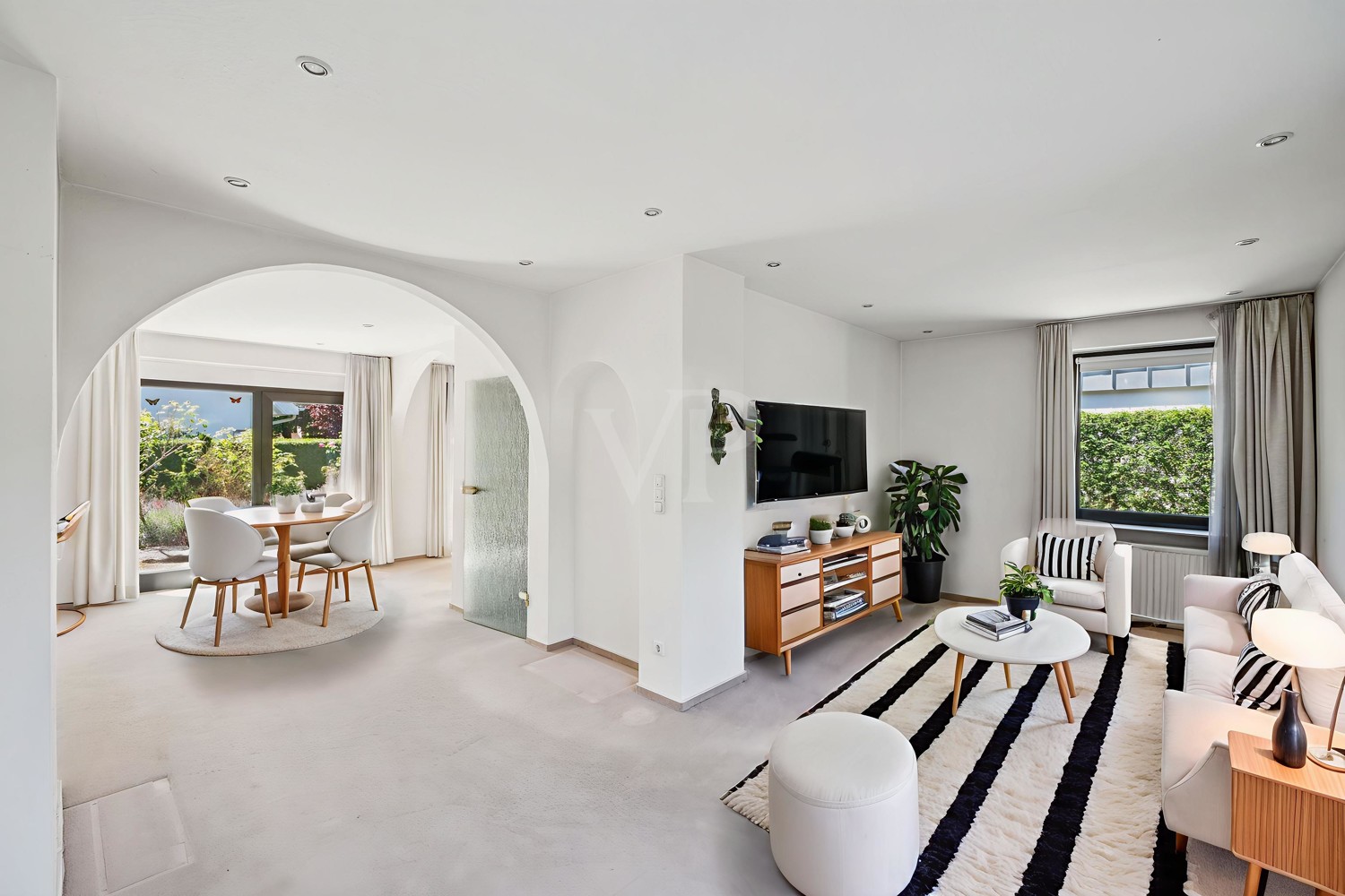 Wohnzimmer visualisiert
