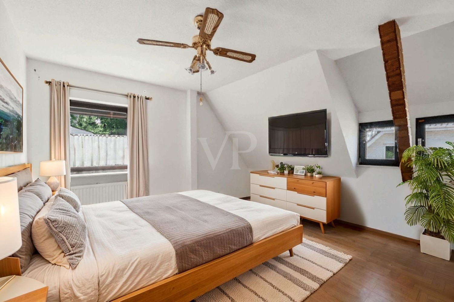 Schlafzimmer visualisiert