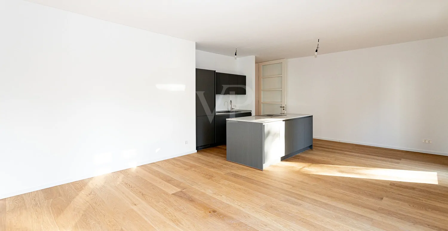 Wohnbereich und Küche