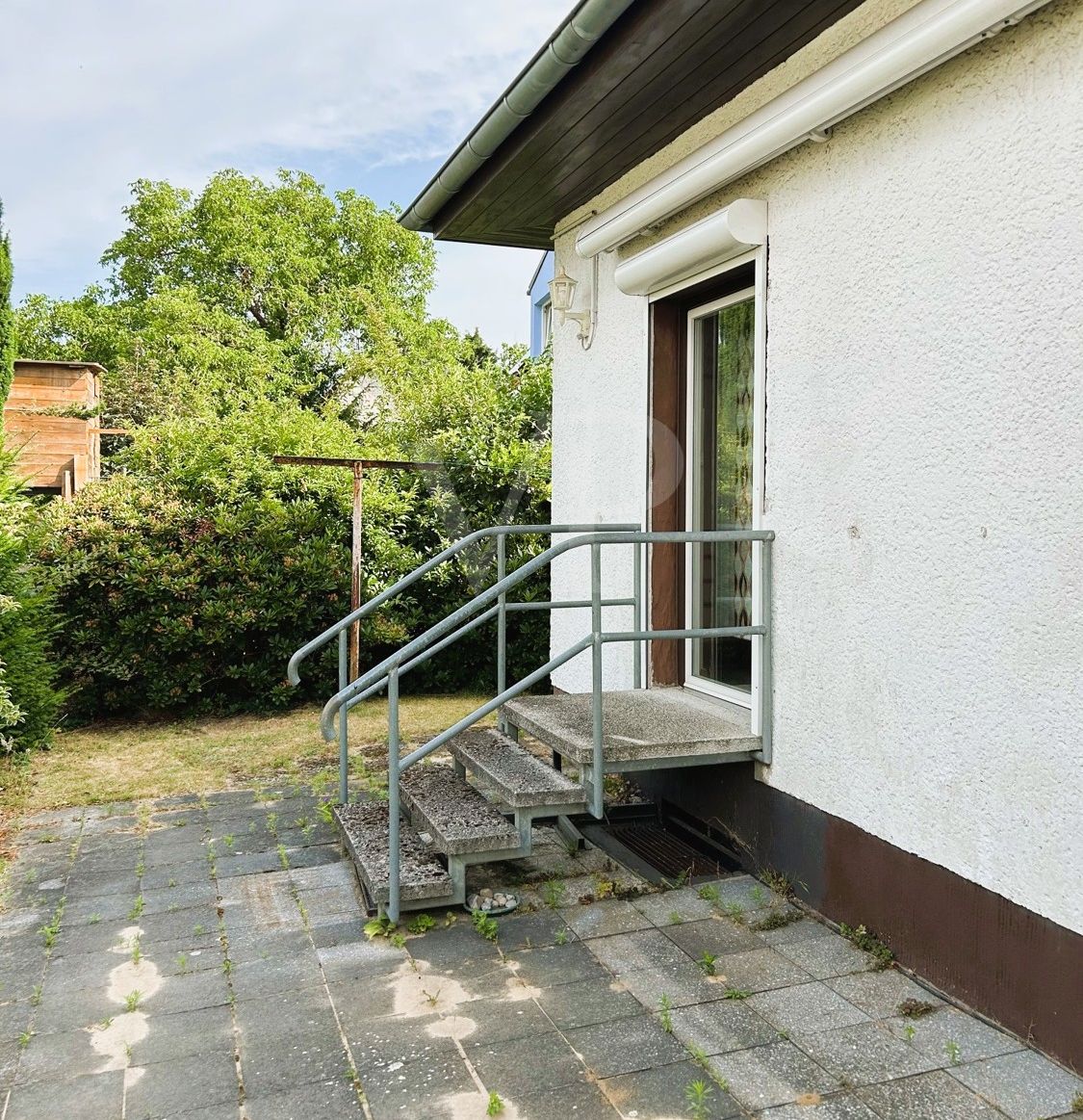 Küchenausgang Bungalow