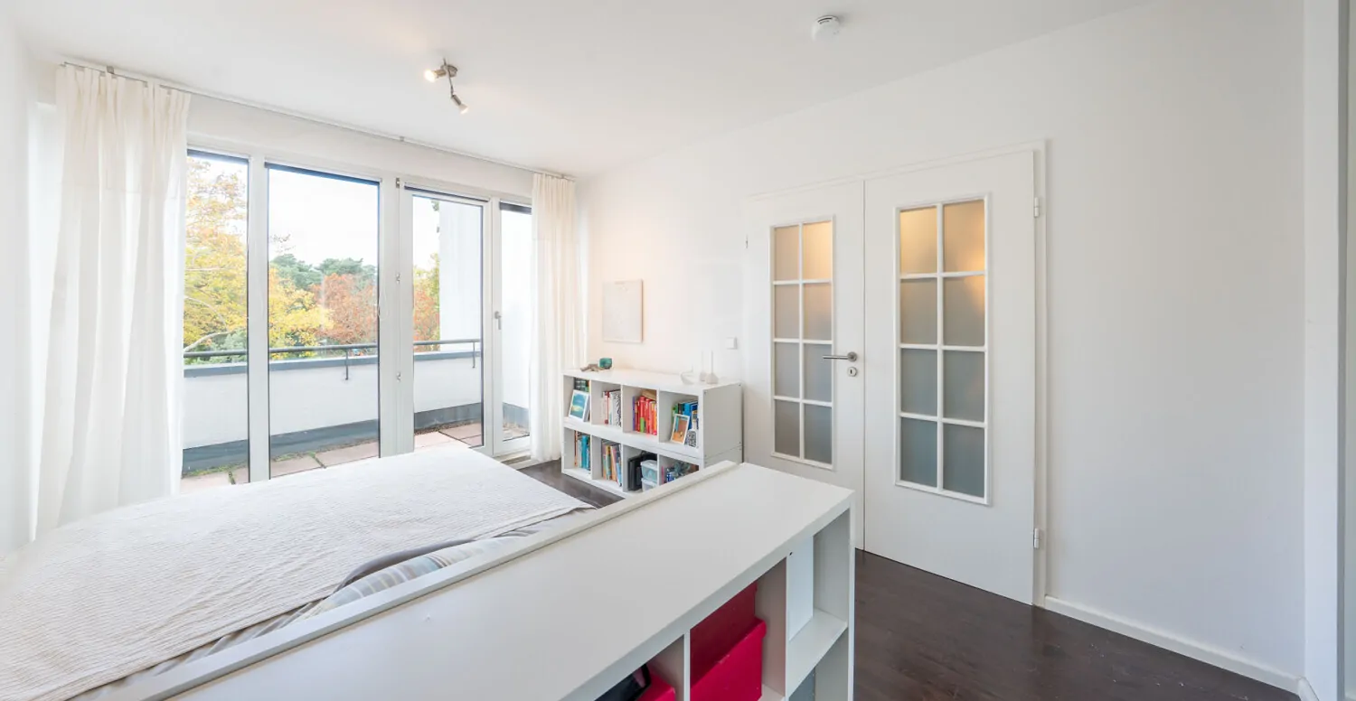 Schlafzimmer untere Ebene