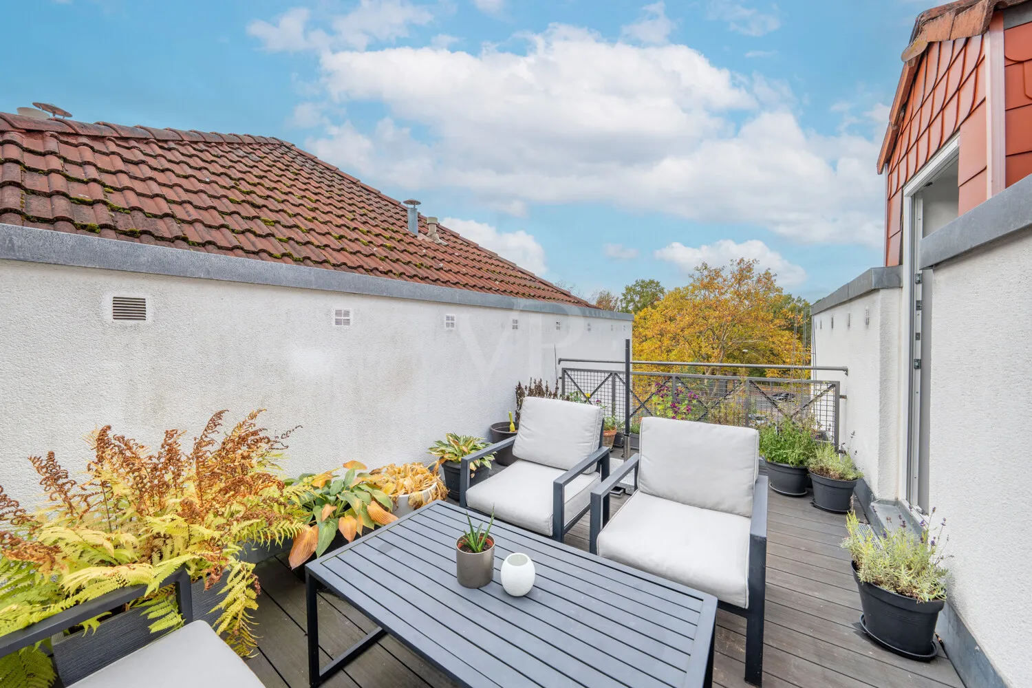 Obere Dachterrasse