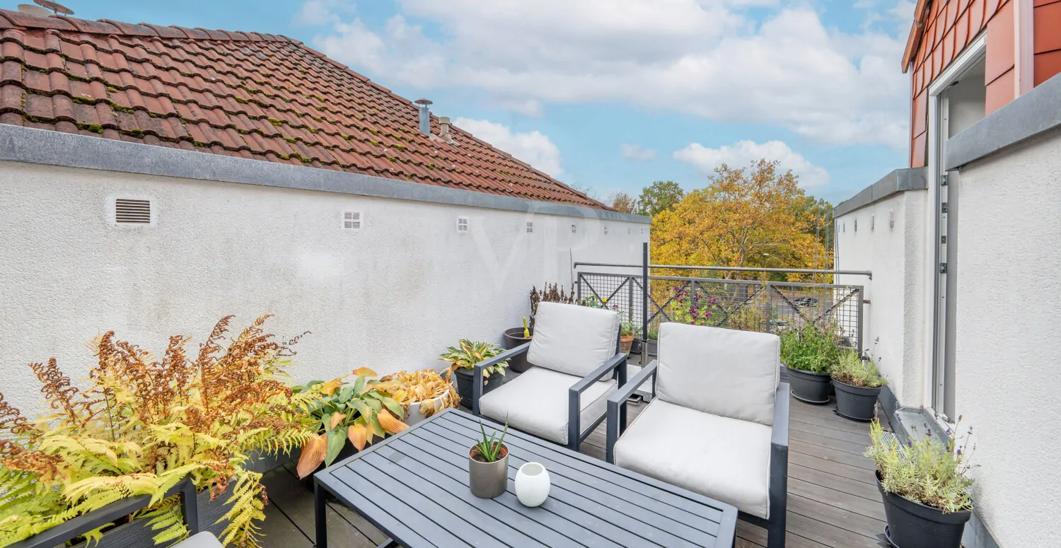 Obere Dachterrasse