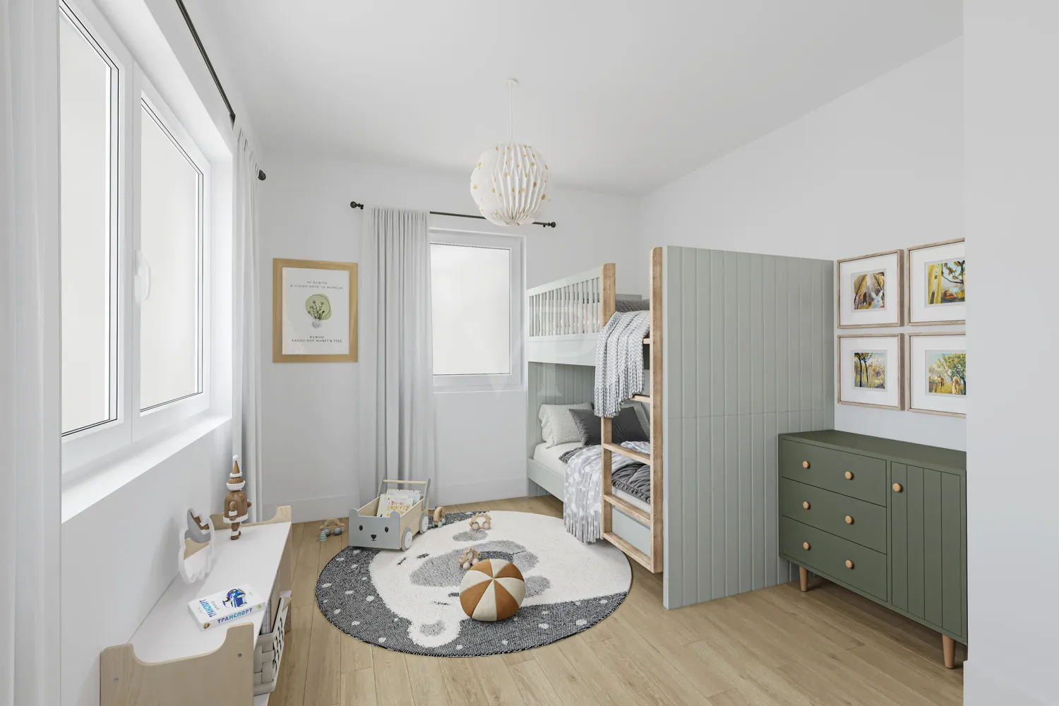 Zimmer 1 OG visualisiert