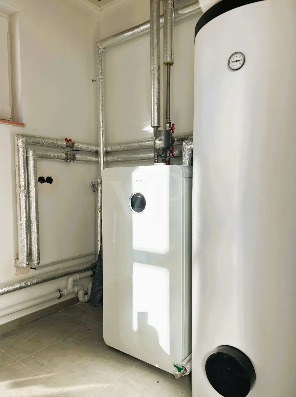 Hocheffiziente Heizungsanlage