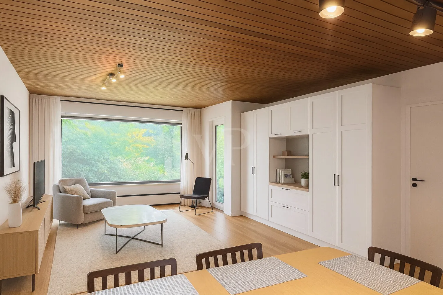 Wohnzimmer visualisiert