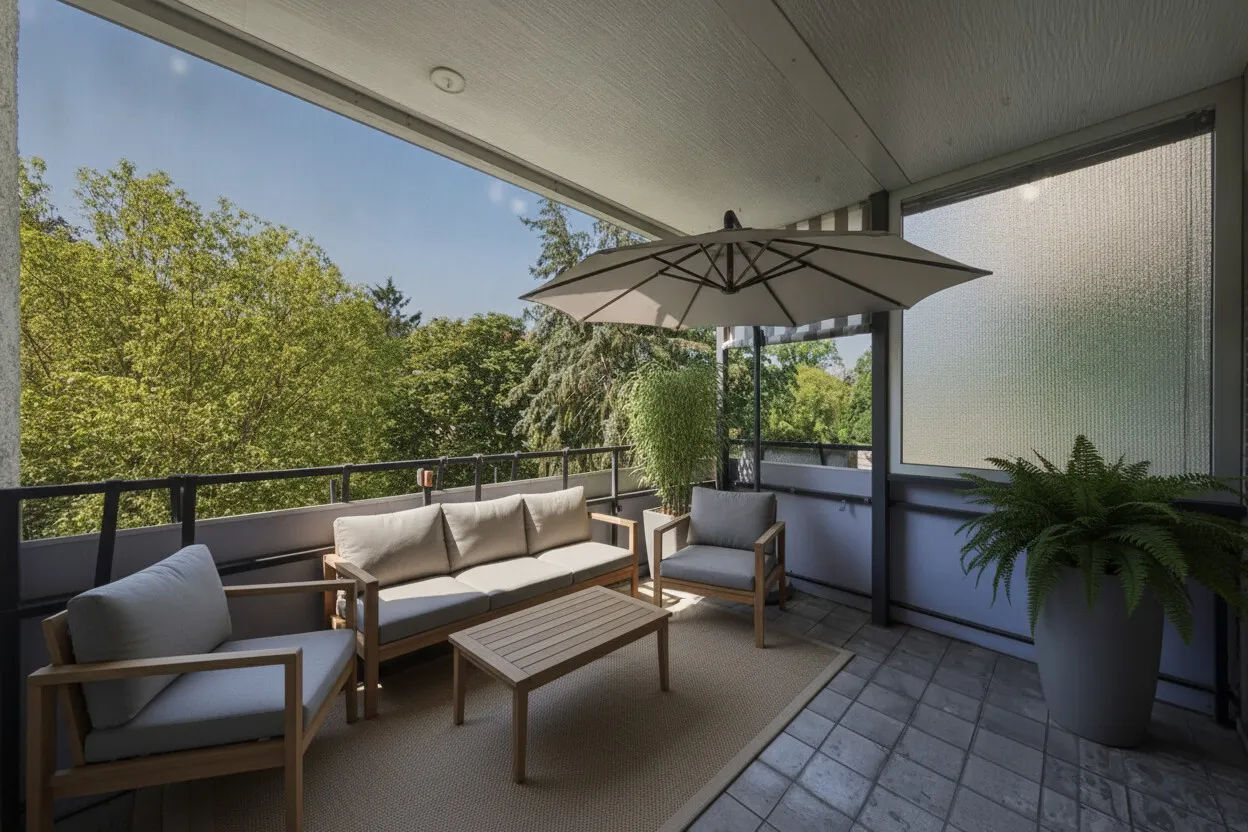 Balkon KI generiert