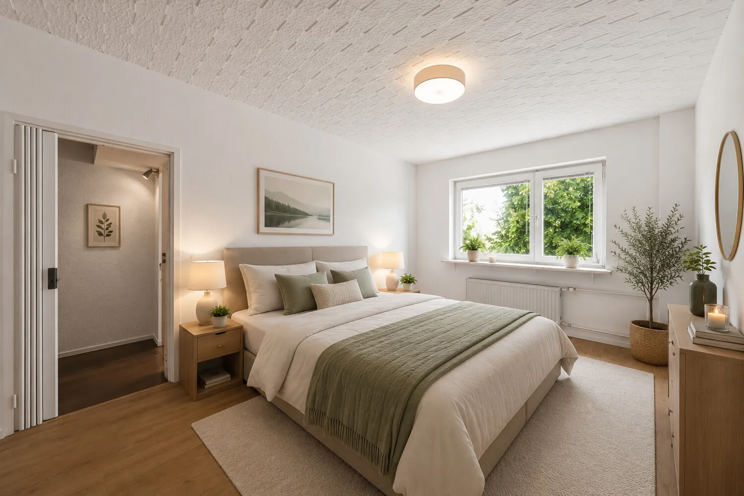 Schlafzimmer KI generiert