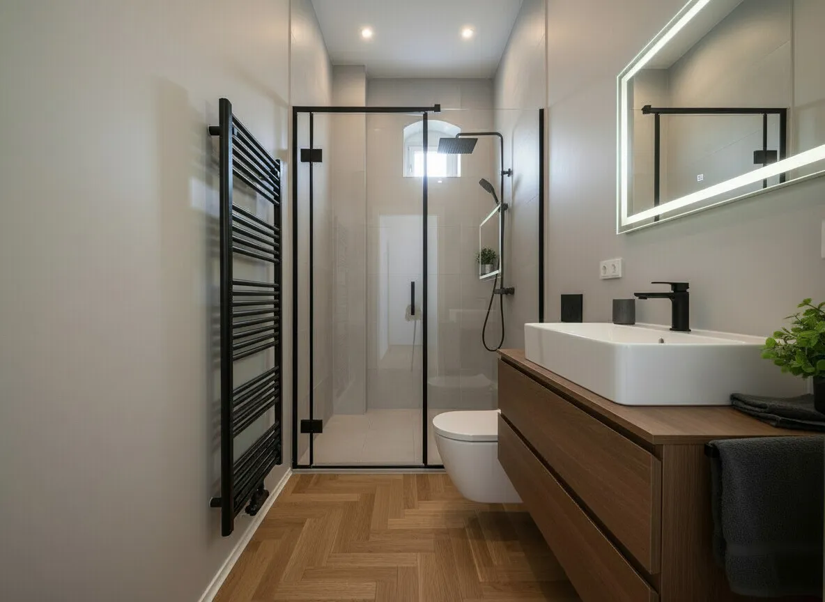 Badezimmer mit KI gestaltet