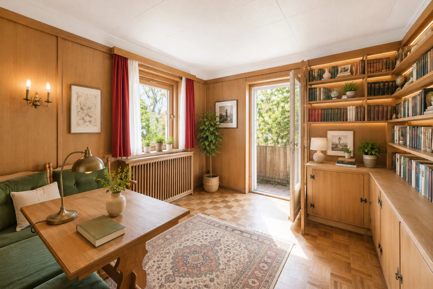 Bibliothek KI optimiert