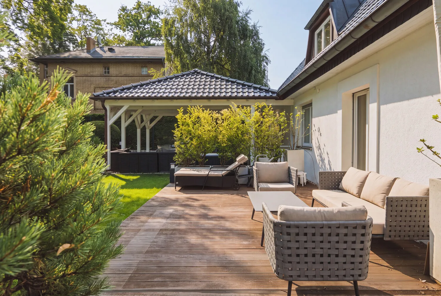 Gartenterrasse