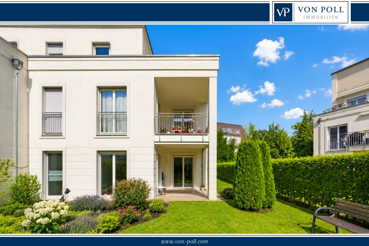 Privater Garten inklusive – moderne 3-Zimmer-Wohnung in Zehlendorf