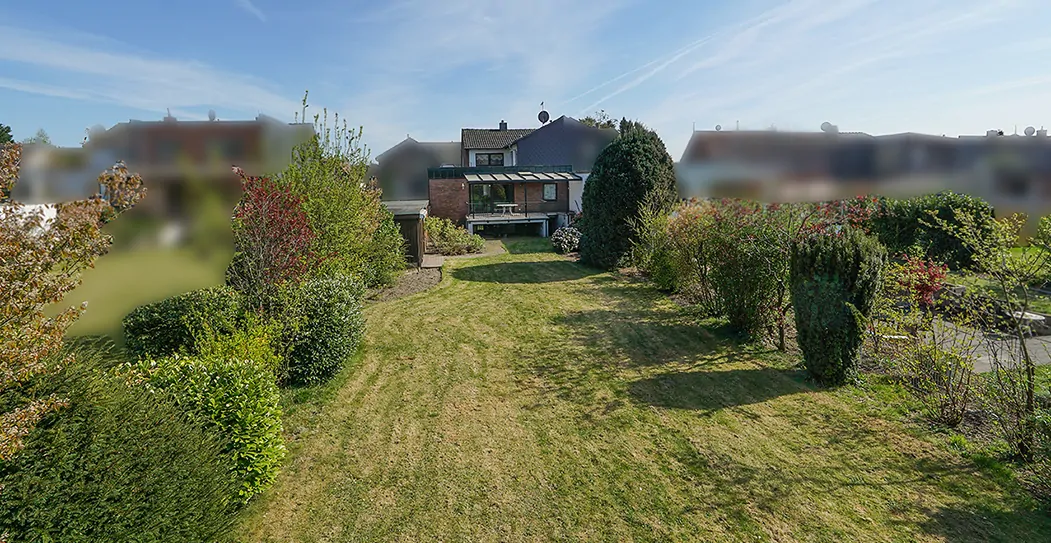 Garten / Rückansicht