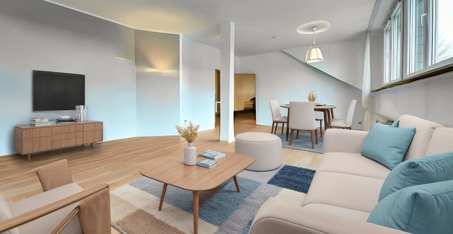 Wohnzimmer (Musterbild)
